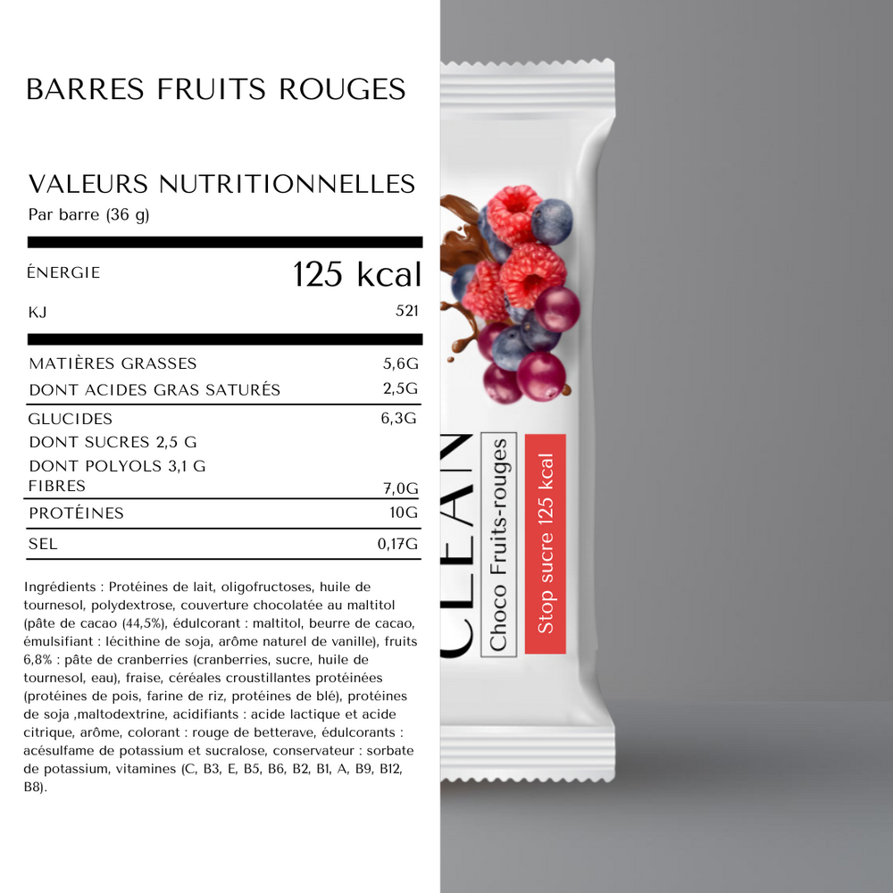 
                  
                    Barres fruits rouges
                  
                