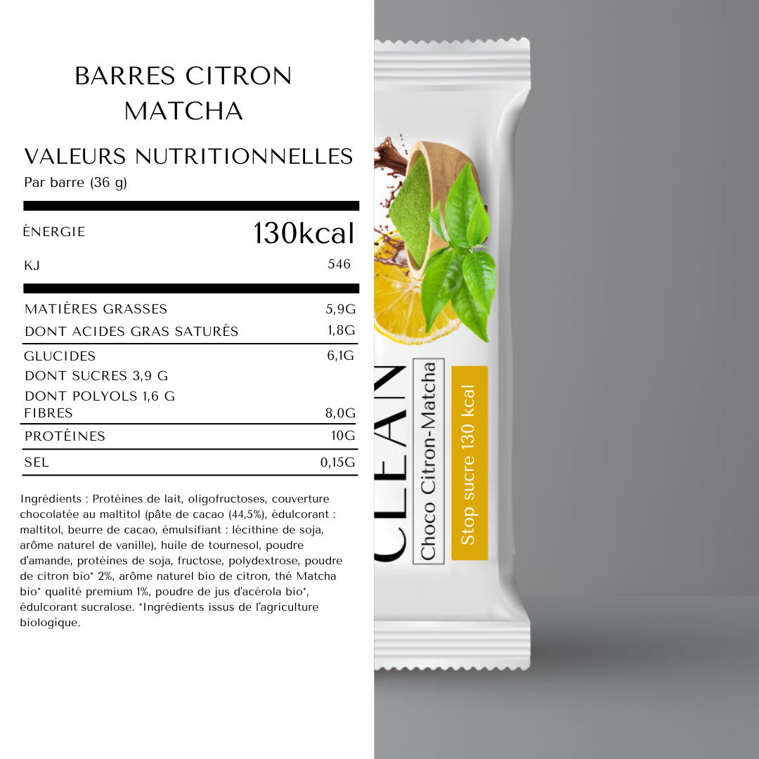 
                  
                    Barres citron matcha - Sans Gluten
                  
                