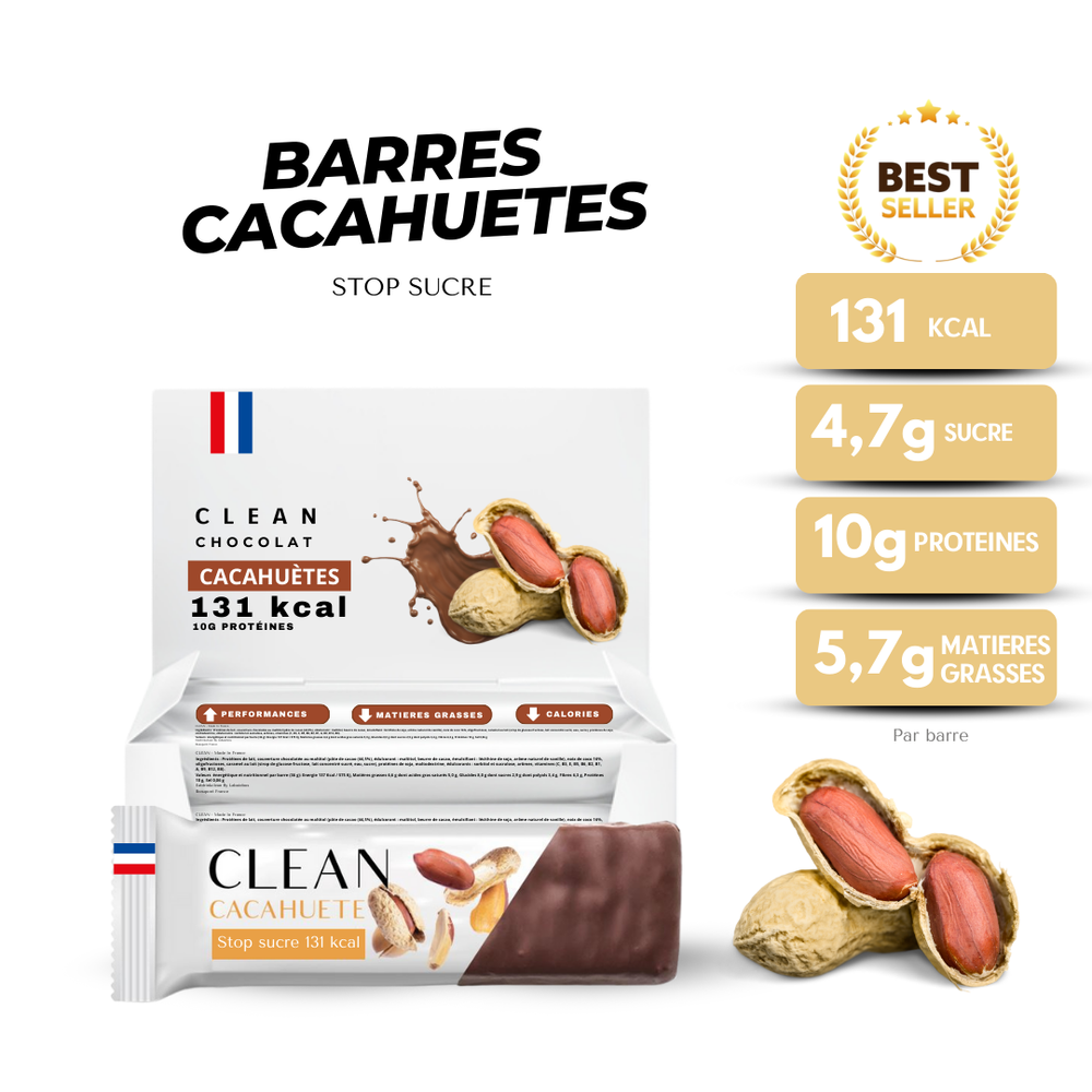 Barres cacahuète