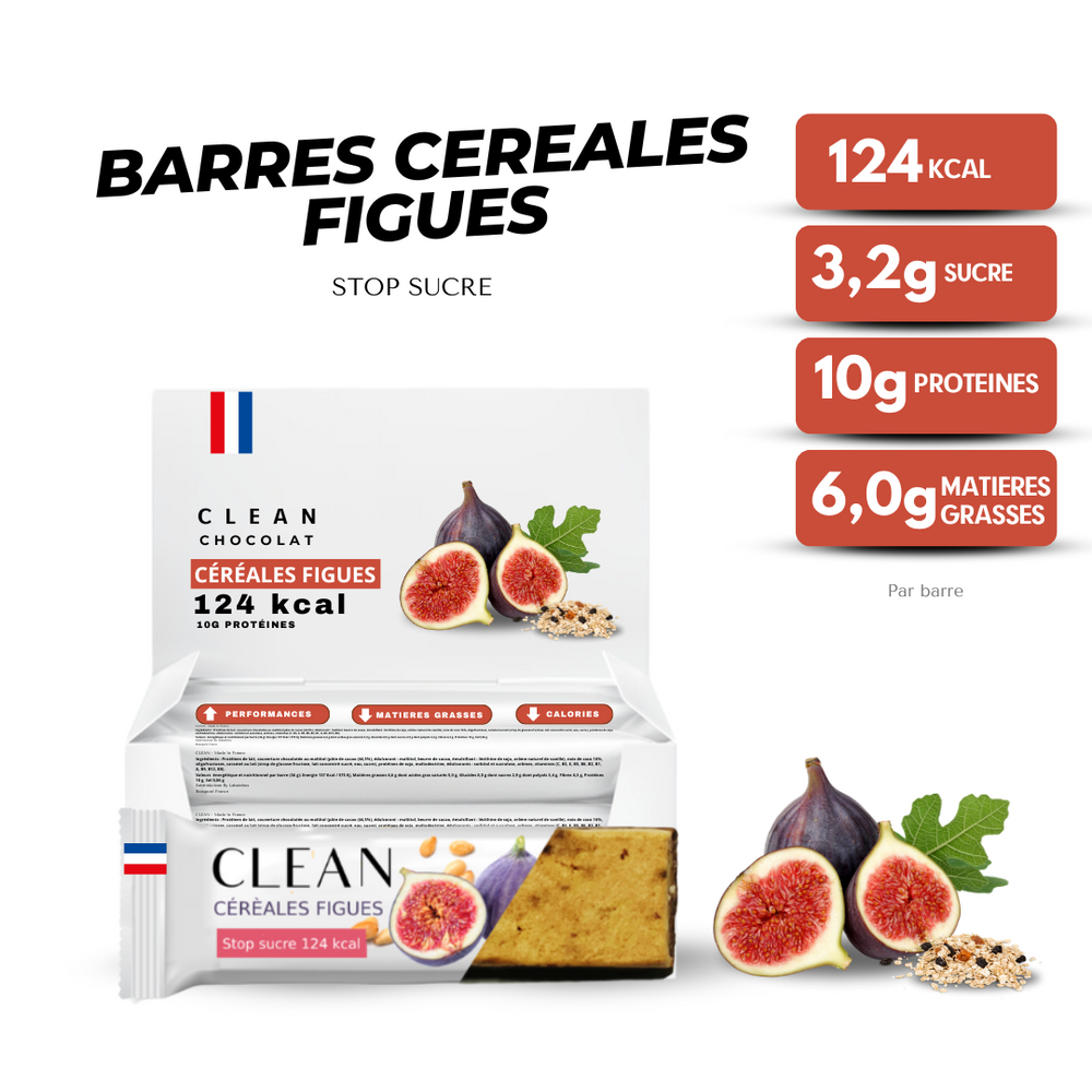 Barres céréales figues