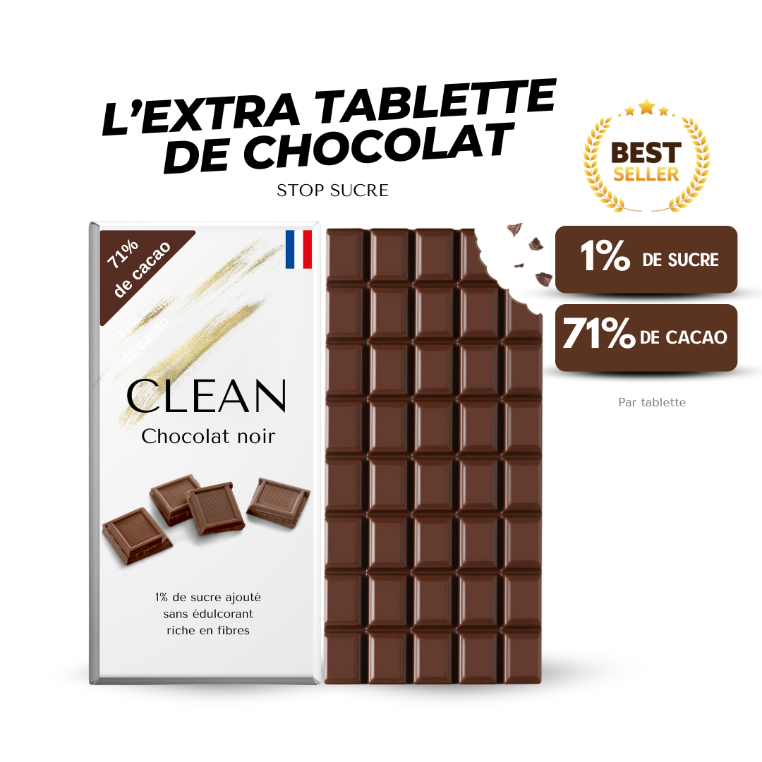 L'Extra Tablette de chocolat noir