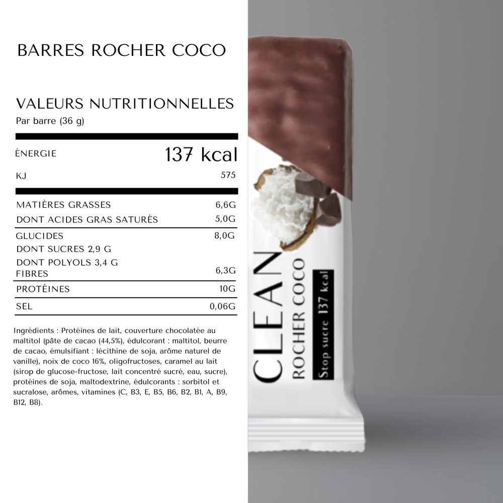 Barres rocher coco