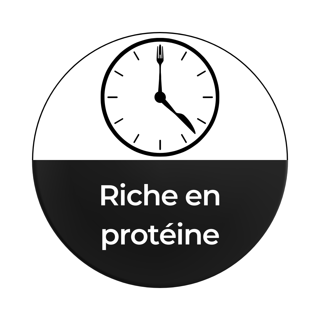 Riche en protéine