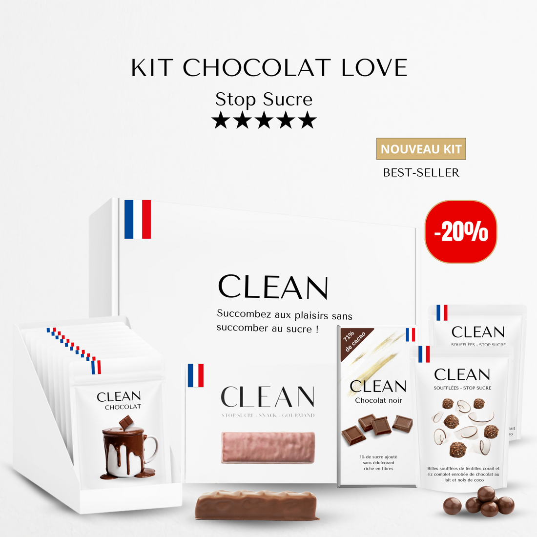 Kit Chocolat Love