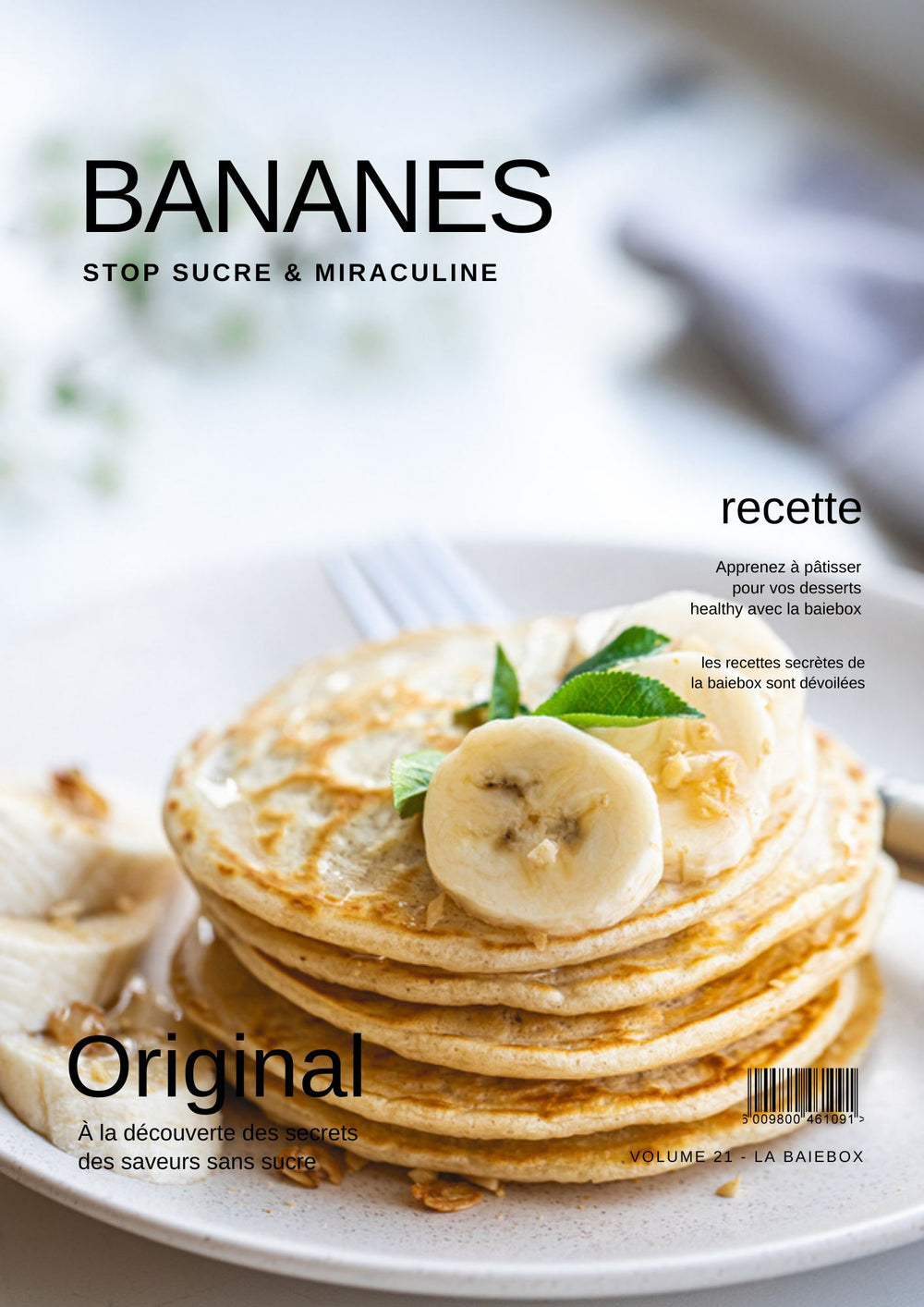 Pancakes original Ebook Recette sans sucre 